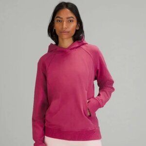 lululemon scuba  Pink Lychee Pullover Hoodie Sz 6